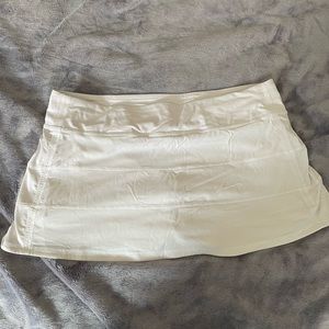 lululemon White Tennis Skirt